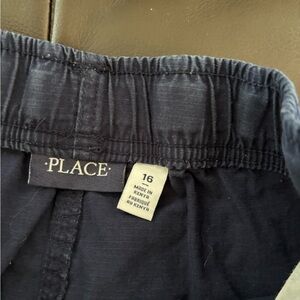 (5) pairs of Big Boy size 16 navy blue Cargo shorts